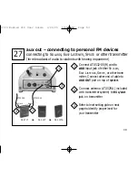 Предварительный просмотр 50 страницы Phonic Ear Radium 920SR User Manual