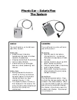 Phonic Ear Solaris Flex Quick Start Manual preview