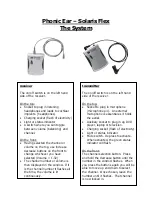 Preview for 1 page of Phonic Ear Solaris Flex Quick Start Manual