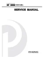 Preview for 1 page of Phonic 3000(B) Service Manual