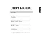 Предварительный просмотр 3 страницы Phonic ACUMEN 6A User Manual