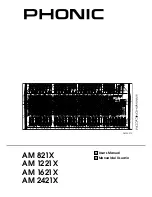 Preview for 1 page of Phonic AM 1221X User Manual