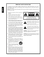 Предварительный просмотр 4 страницы Phonic AM 1221X User Manual