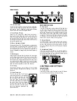 Предварительный просмотр 7 страницы Phonic AM 1221X User Manual