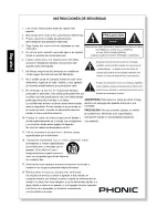 Preview for 16 page of Phonic AM 1221X User Manual
