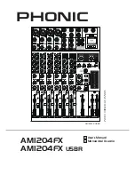 Phonic AM1204FX RW User Manual preview