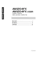 Предварительный просмотр 2 страницы Phonic AM1204FX RW User Manual