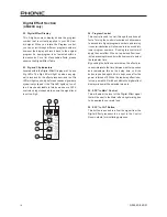 Preview for 10 page of Phonic AM440 User Manual