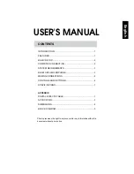 Предварительный просмотр 3 страницы Phonic AM440D User Manual