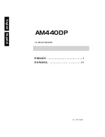 Предварительный просмотр 2 страницы Phonic AM440DP User Manual