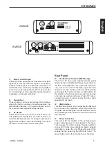 Preview for 9 page of Phonic AM5GE User Manual