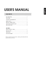 Предварительный просмотр 3 страницы Phonic AM844D USB User Manual