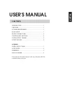 Предварительный просмотр 3 страницы Phonic AM844D User Manual