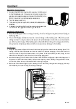 Предварительный просмотр 4 страницы Phonic BP-RG User Manual