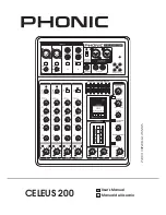 Phonic Celeus 200 User Manual preview