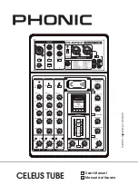 Phonic CELEUS TUBE User Manual preview