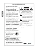 Preview for 10 page of Phonic ClubX 10 User Manual