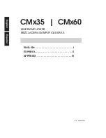 Предварительный просмотр 2 страницы Phonic CMx35 User Manual