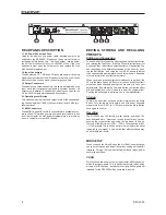 Preview for 6 page of Phonic DFX 2000 User Manual