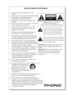 Предварительный просмотр 13 страницы Phonic DFX 2000 User Manual