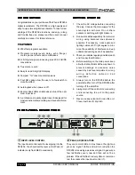 Preview for 4 page of Phonic DFX256 User Manual