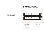 Phonic DMX1502 User Manual предпросмотр