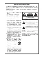 Preview for 3 page of Phonic GEQ1500 User Manual