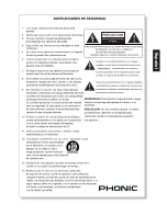 Preview for 11 page of Phonic i7350 User Manual