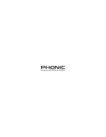 Предварительный просмотр 35 страницы Phonic i7600 User Manual