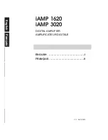 Preview for 2 page of Phonic iAMP 1620 User Manual