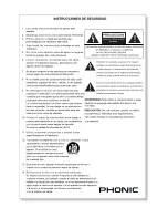 Предварительный просмотр 8 страницы Phonic Impression 12 Plus User Manual