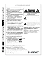 Предварительный просмотр 12 страницы Phonic INCEPTION 12A User Manual