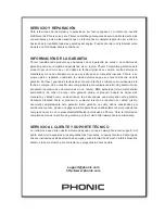 Preview for 92 page of Phonic IS16v1 User Manual