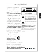 Предварительный просмотр 9 страницы Phonic iSK 10 (Deluxe) User Manual