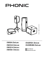 Phonic iSK10A Deluxe User Manual предпросмотр