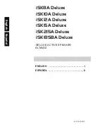 Предварительный просмотр 2 страницы Phonic iSK10A Deluxe User Manual