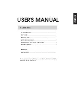 Preview for 3 page of Phonic JUBI 12 User Manual