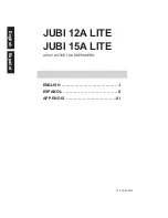 Предварительный просмотр 2 страницы Phonic JUBI 12A LITE User Manual