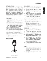 Preview for 5 page of Phonic JUBI 12A LITE User Manual