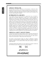 Предварительный просмотр 14 страницы Phonic JUBI 12A LITE User Manual