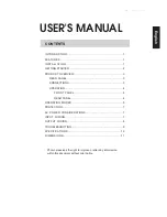Preview for 3 page of Phonic MAX 1000 User Manual