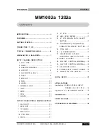 Предварительный просмотр 3 страницы Phonic MM1002a User Manual