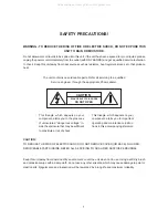 Предварительный просмотр 2 страницы Phonic MM122 Owner'S Manual