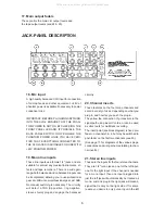 Предварительный просмотр 7 страницы Phonic MM122 Owner'S Manual