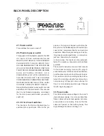 Предварительный просмотр 9 страницы Phonic MM122 Owner'S Manual