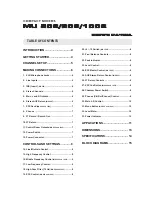 Preview for 3 page of Phonic MU 1002 User Manual
