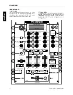 Preview for 6 page of Phonic MX300USB User Manual