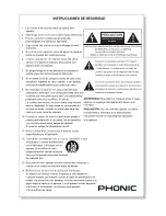 Предварительный просмотр 24 страницы Phonic PAA3 User Manual