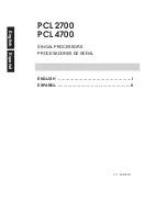 Preview for 2 page of Phonic PCL 2700 User Manual