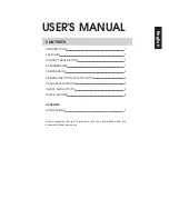Preview for 3 page of Phonic PCL 2700 User Manual